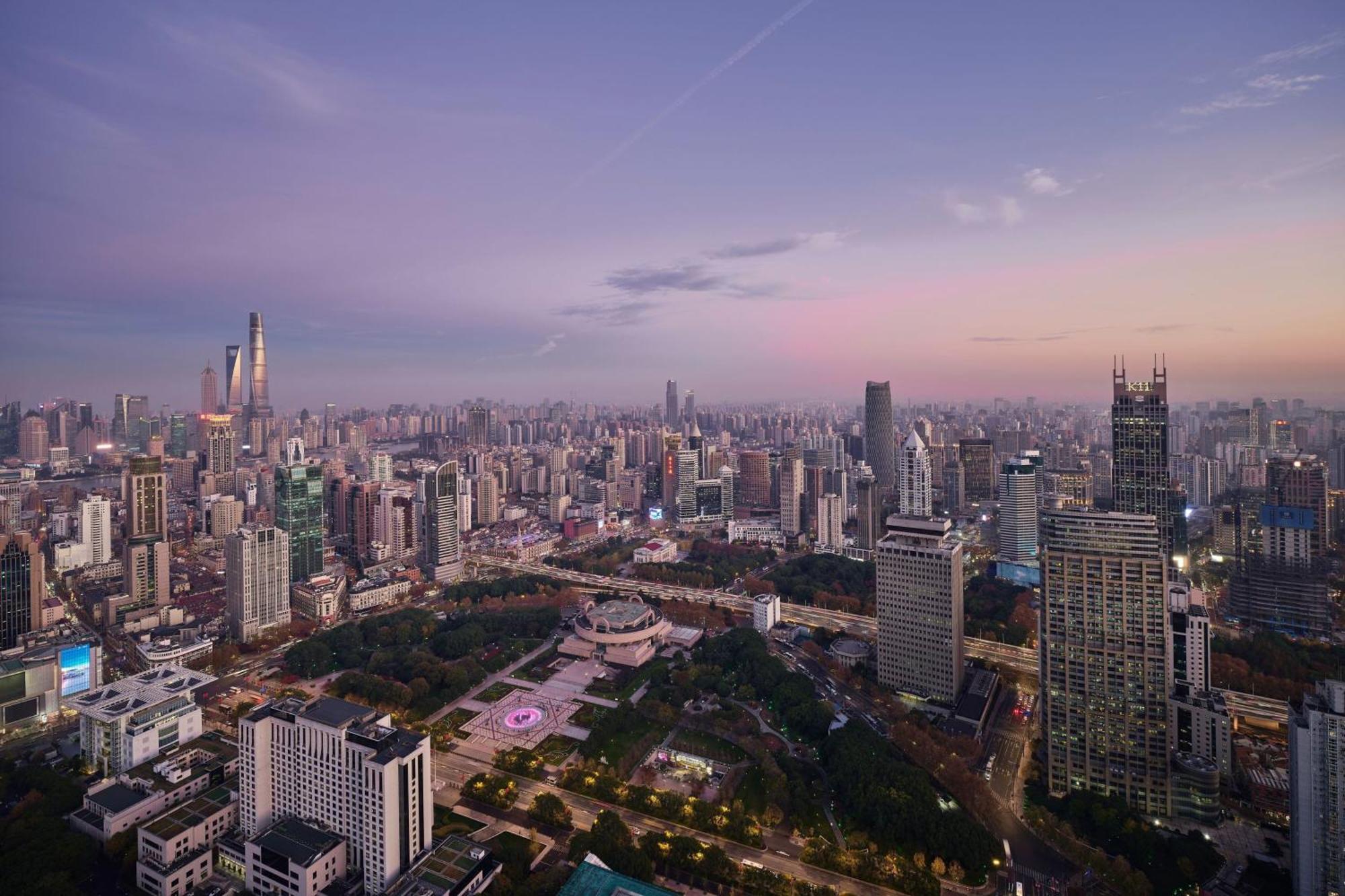 Jw Marriott Shanghai At Tomorrow Square Eksteriør bilde